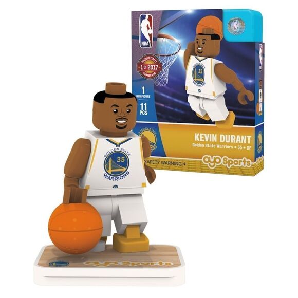 New Kevin Durant Golden State Warriors 35 Basketball NBA Minifigure Oyo Sports - Picture 15 of 15